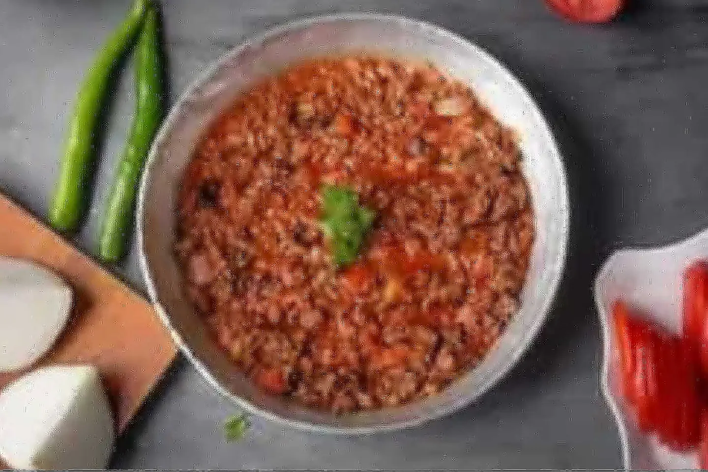 حميس لحم طماطم حارة