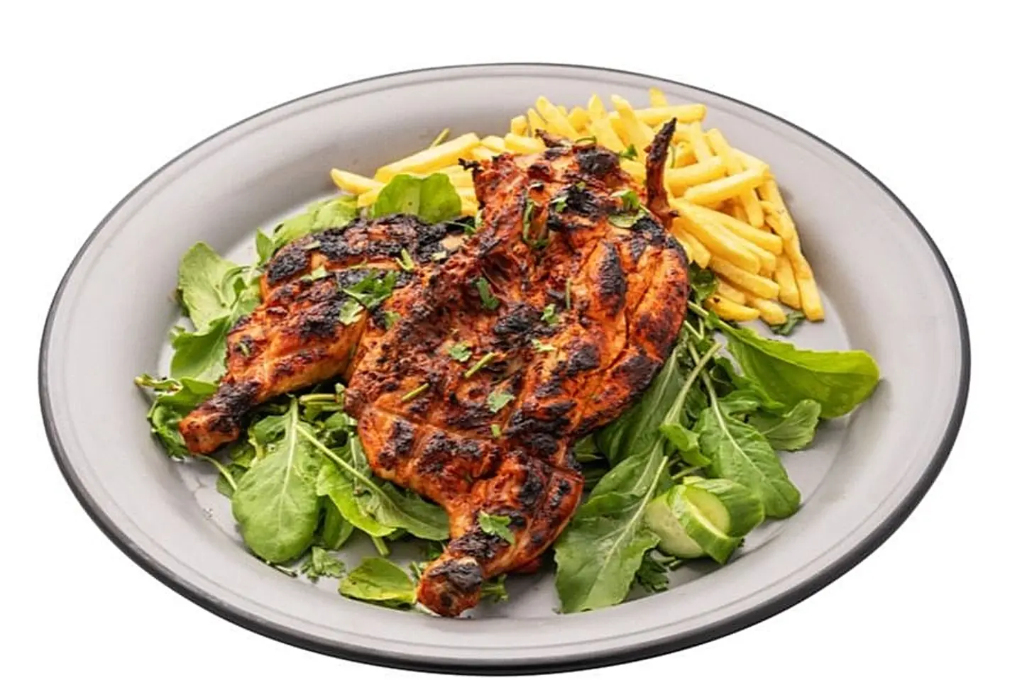 Whole Grain Plain Charcoal Chicken