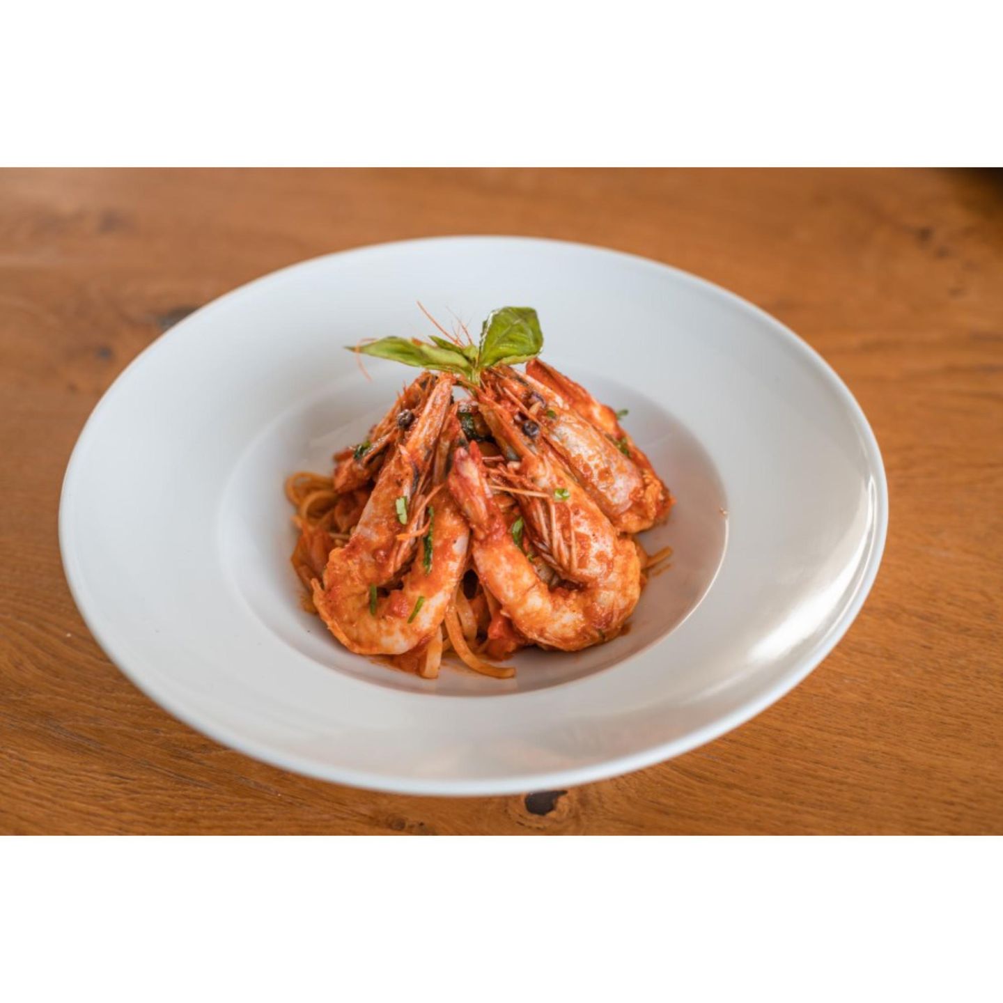 Naxos Prawn And Basil Pasta