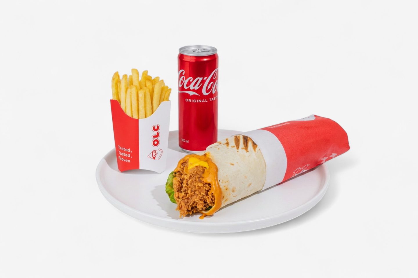 Meal Spicy Overlap Twister