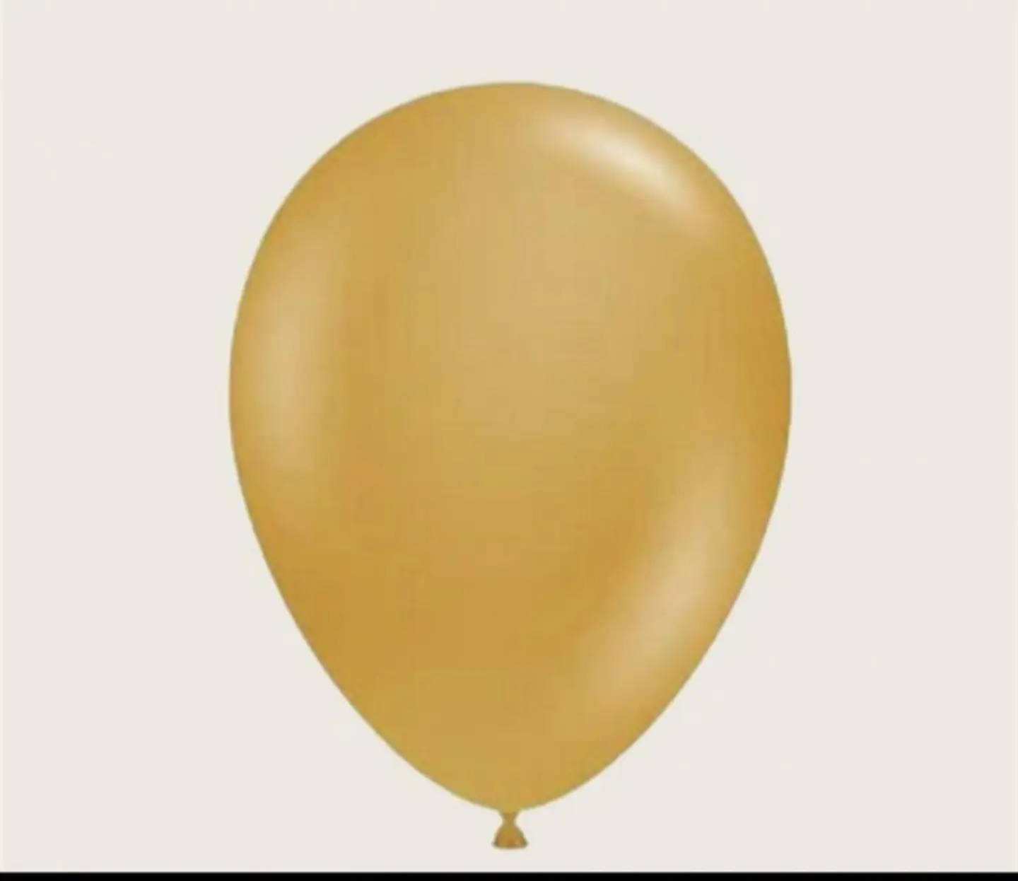 Gold Balloon
