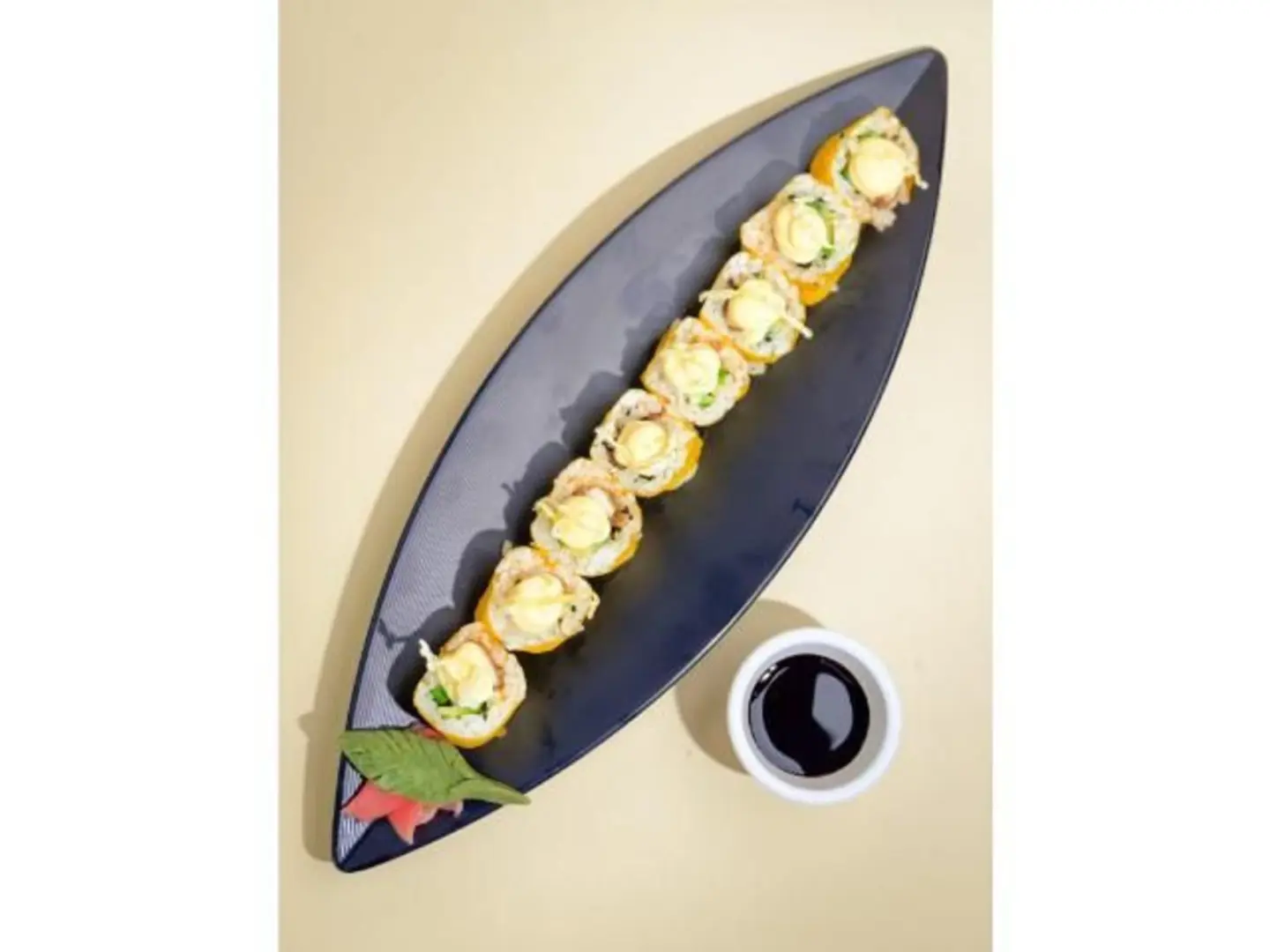Chicken And Avocado Sushi Roll