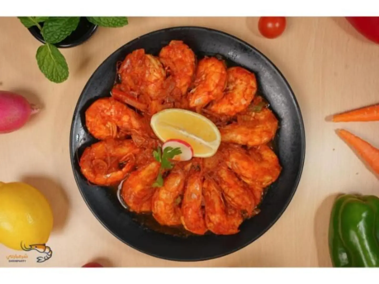 Shrimp Hamsa Qatifiya Style