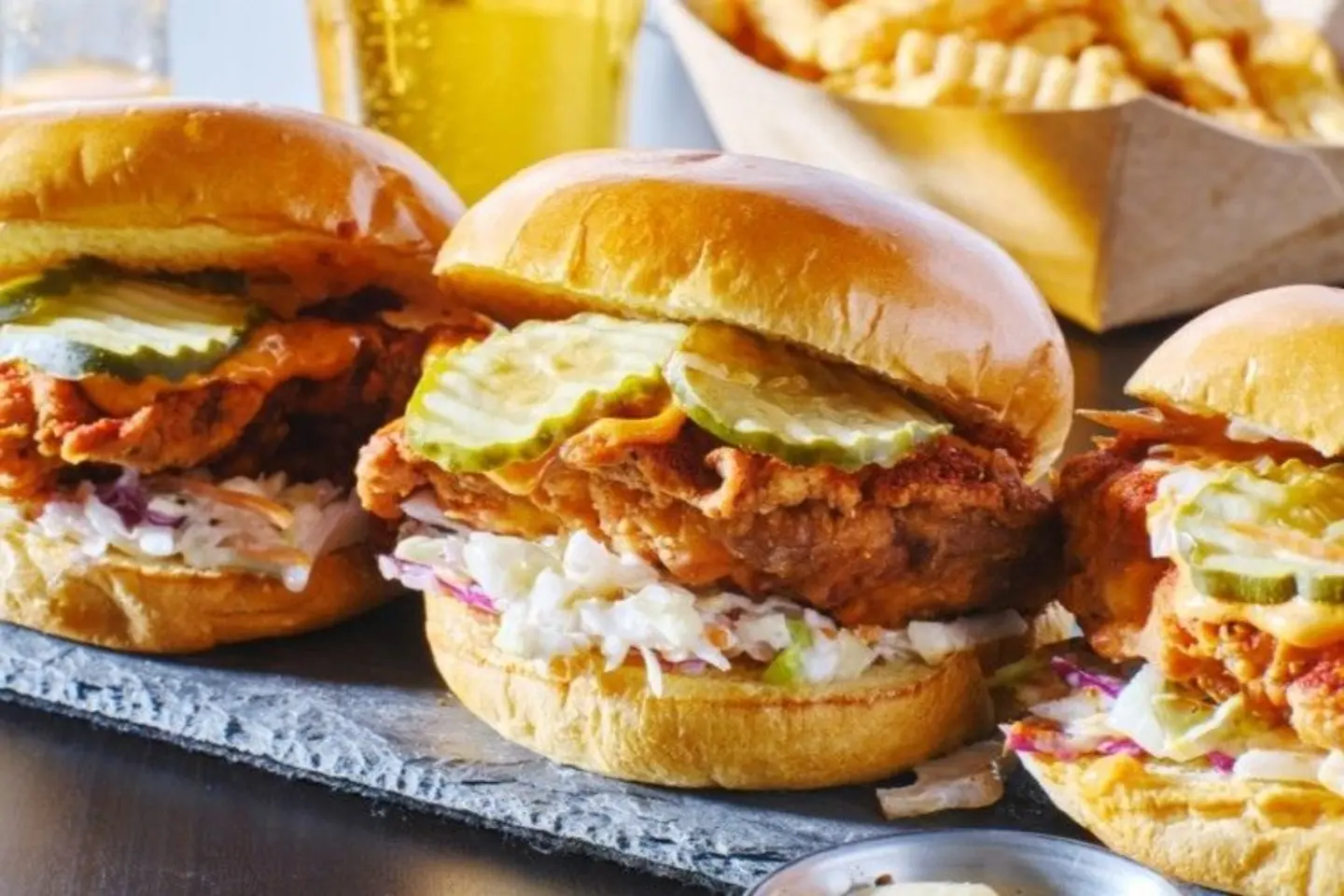 Chicken, Egg, Cheese Burger