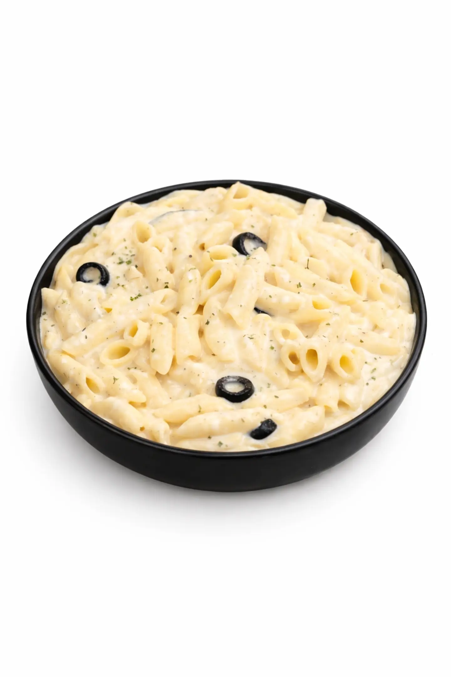 Finger Pasta With White Sauce