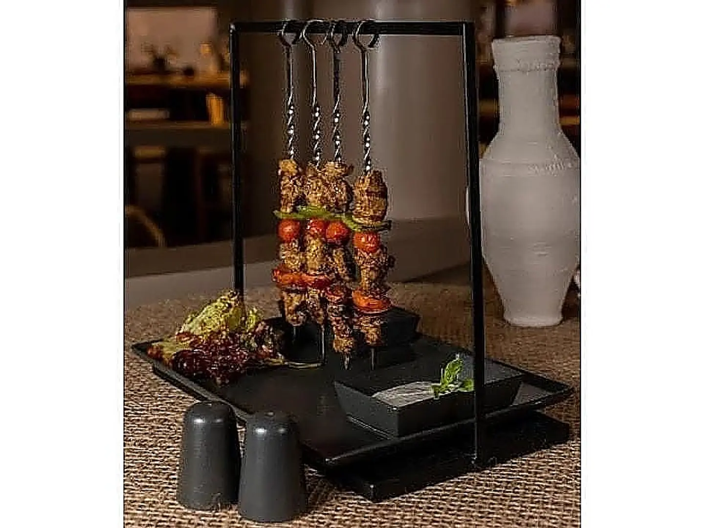 أسياخ لحم البقر