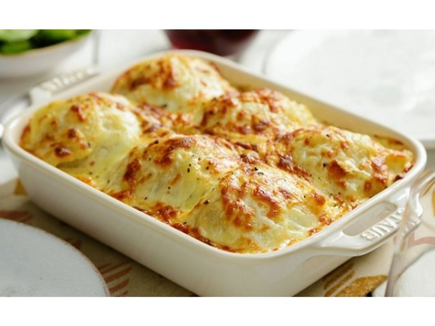 Potato Balls With Chicken