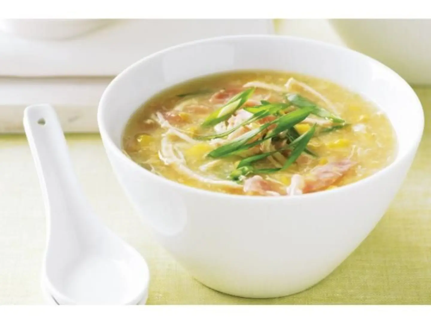 Sweet Corn Chicken Soup