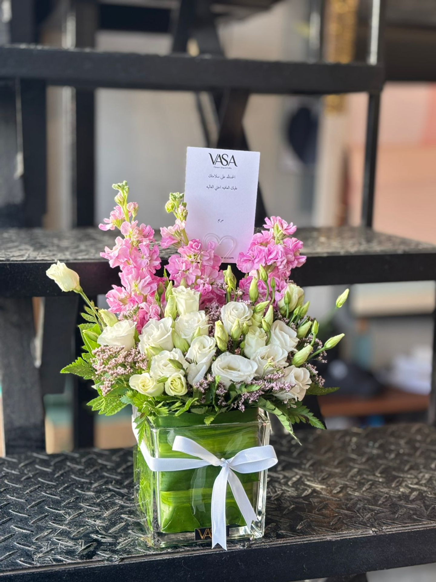 Delphinium Vase