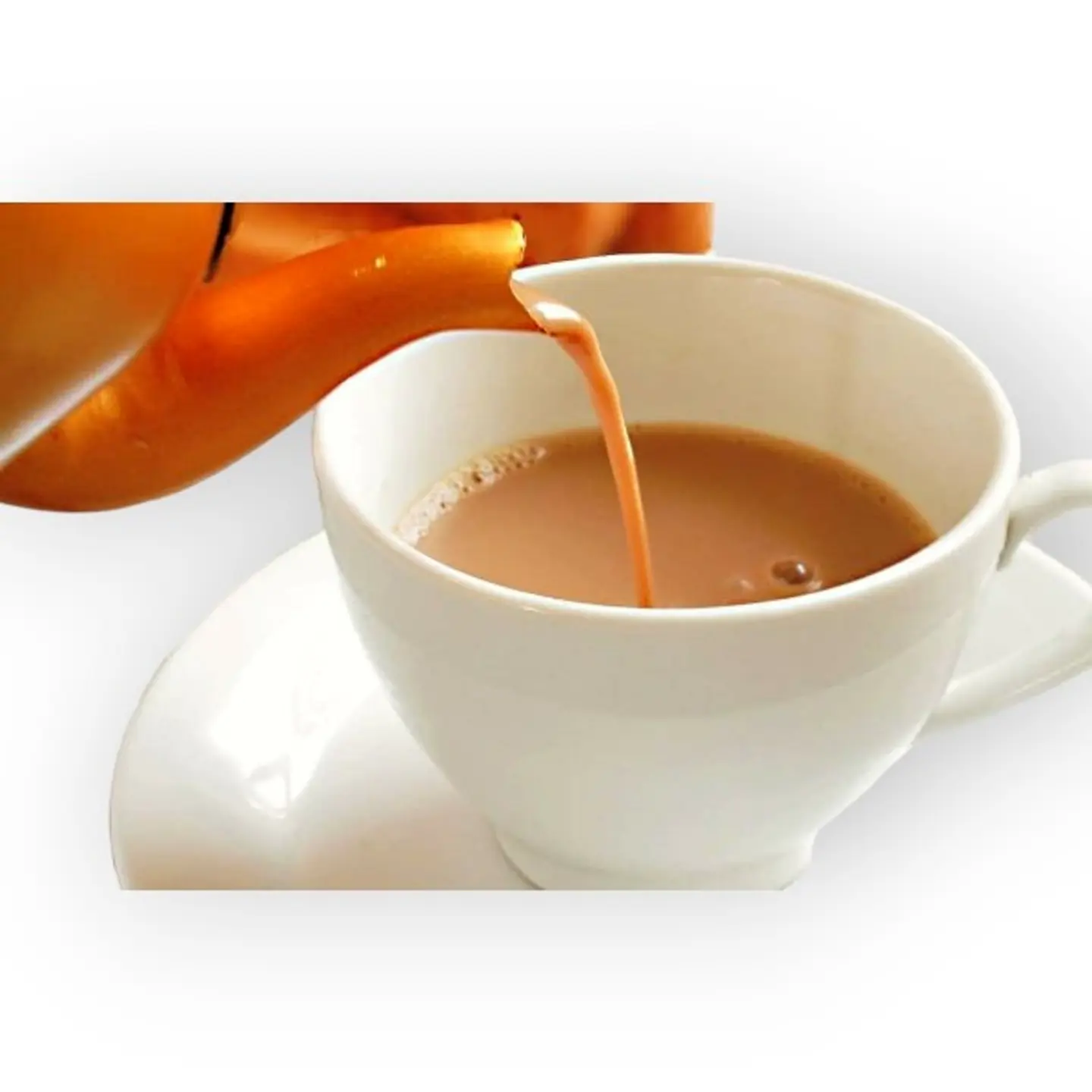 شاي بالحليب