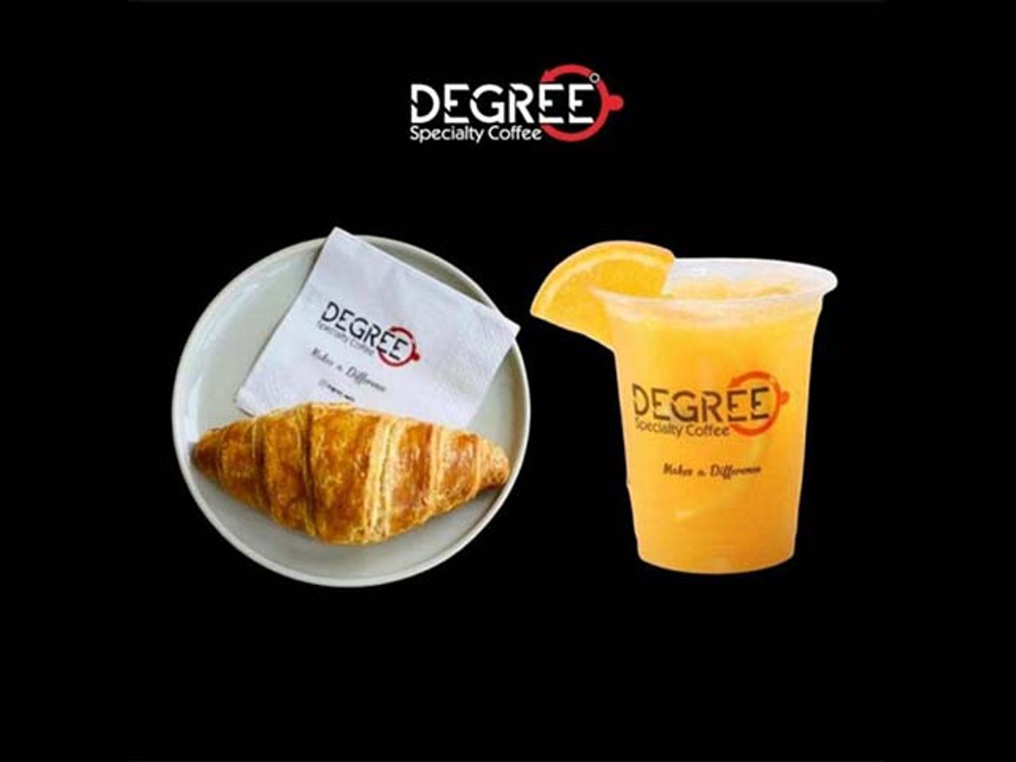 Orange Juice + Croissant