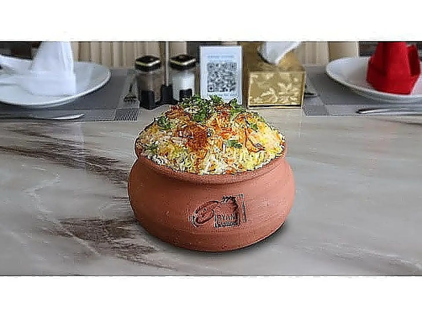 Large Biryani Rice With Matka