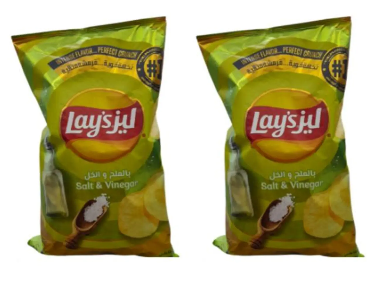 Lays With Vinegar Large X 2 Pieces