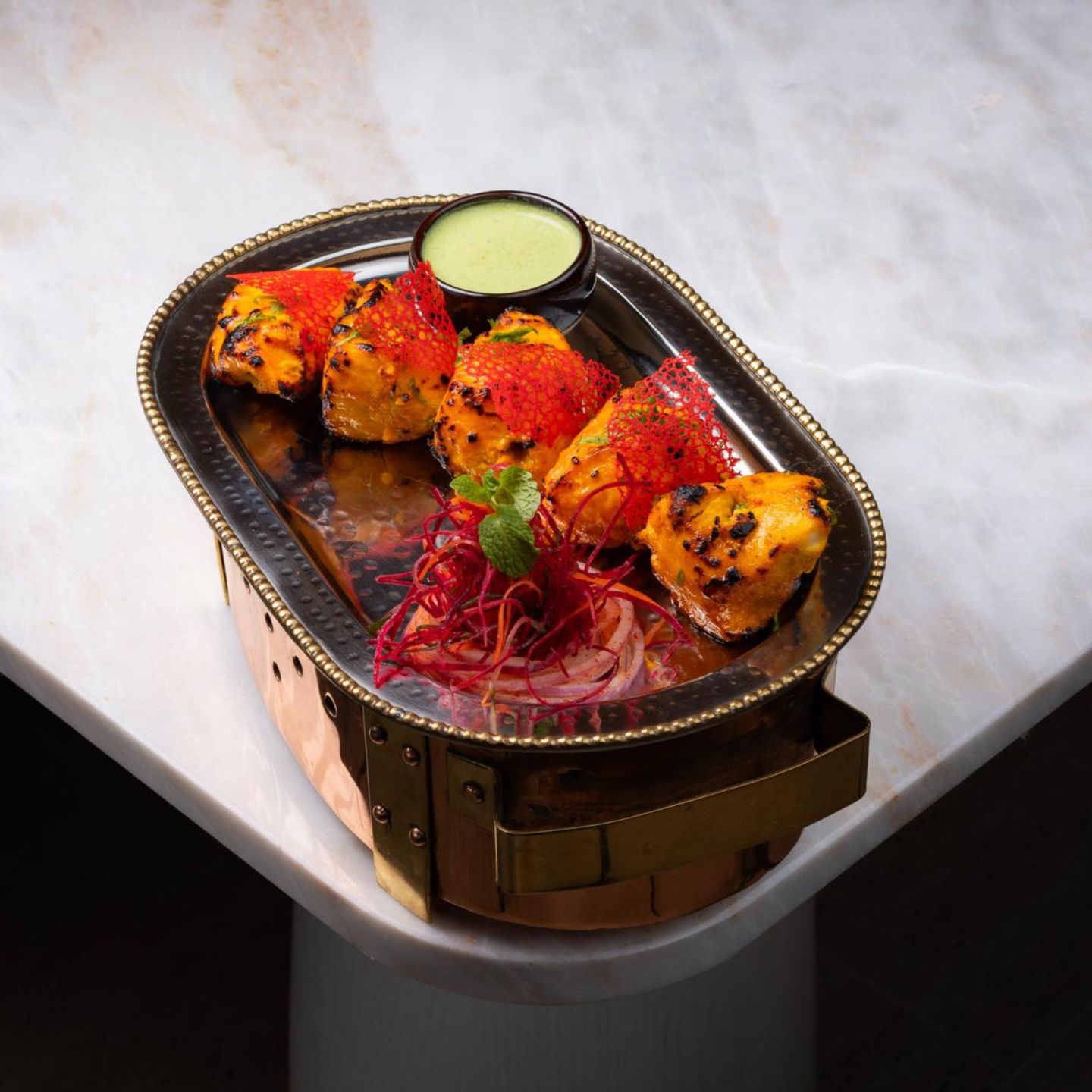 Garlic Cheesy Chicken Tikka
