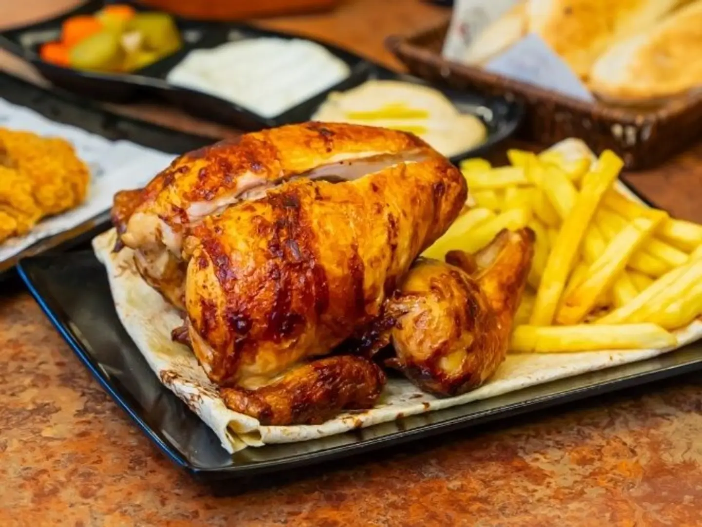 Half A Grilled Chicken