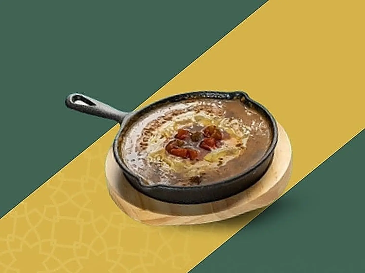 Saj Style Foul Beans