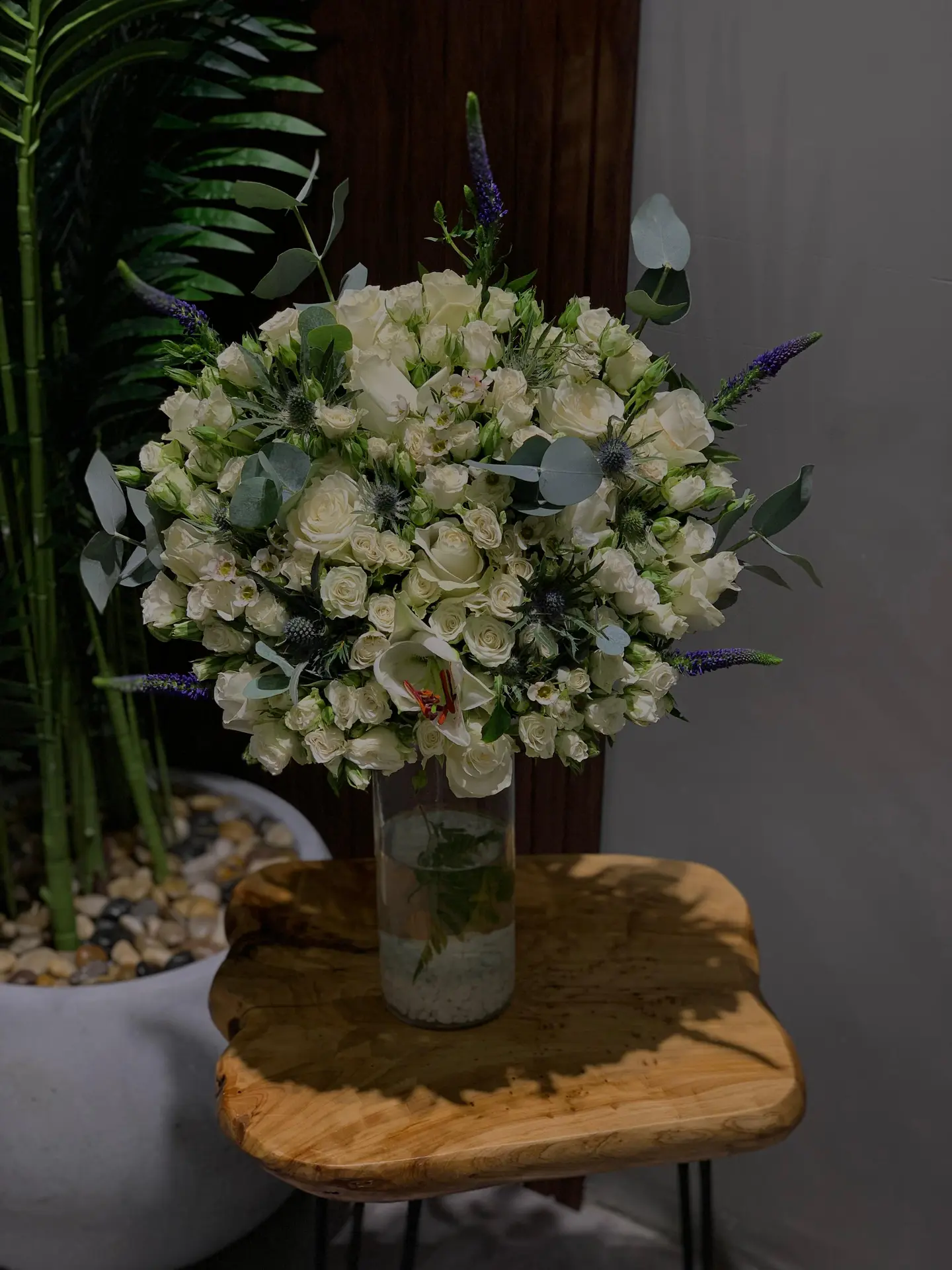 Green Rose Vase