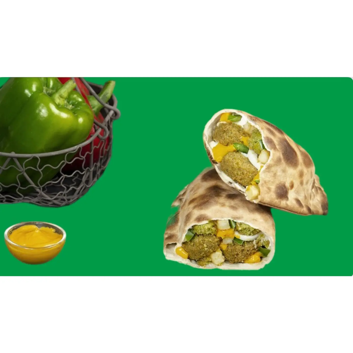 شطيرة فلافل
