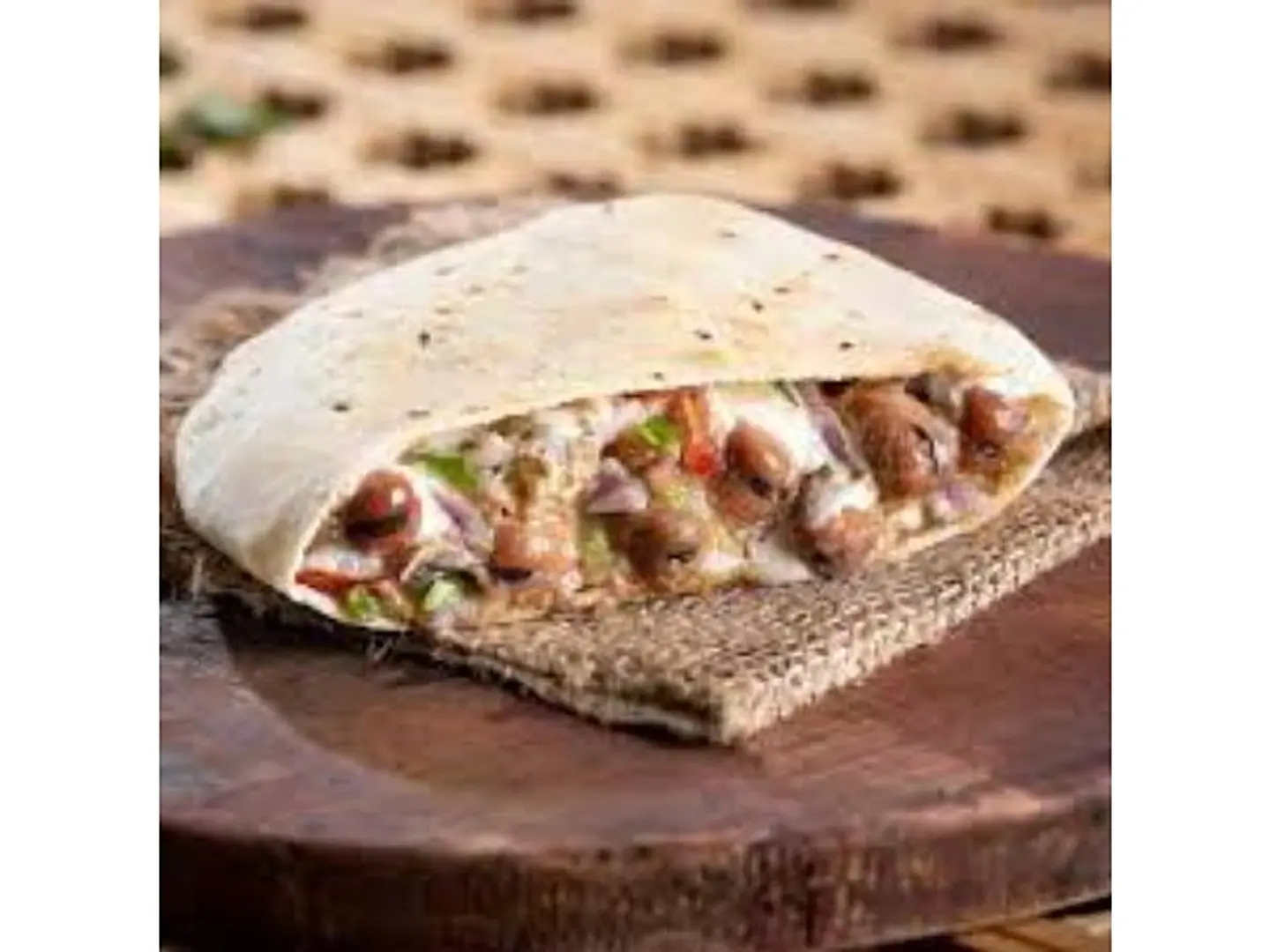 Foul With Oil And Tahini Sandwich