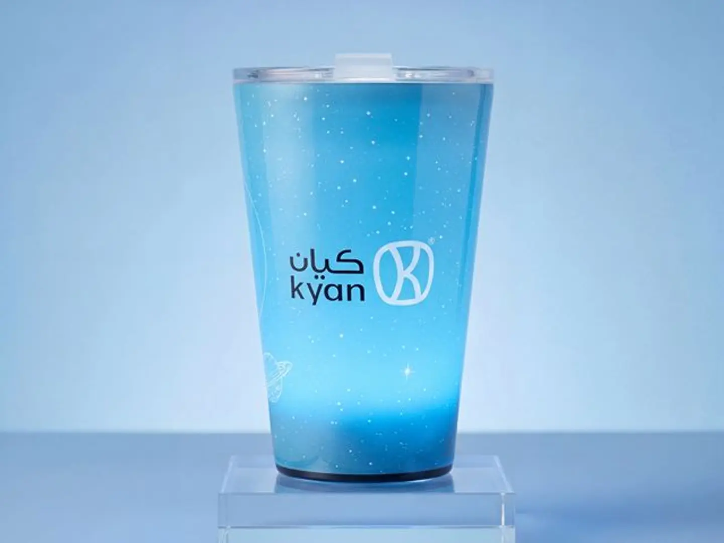 مق مضيء ازرق