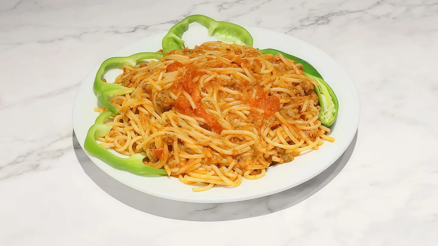 White Sauce Sausage Pasta