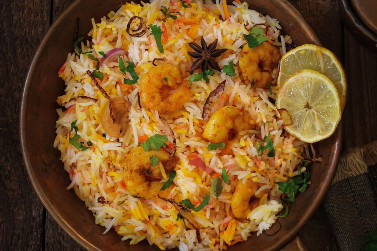 Prawn Biryani