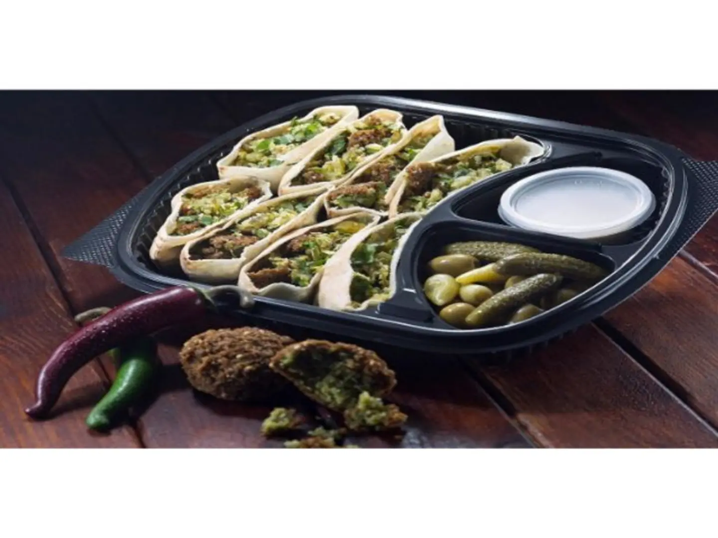 فلافل عربي بالبيض