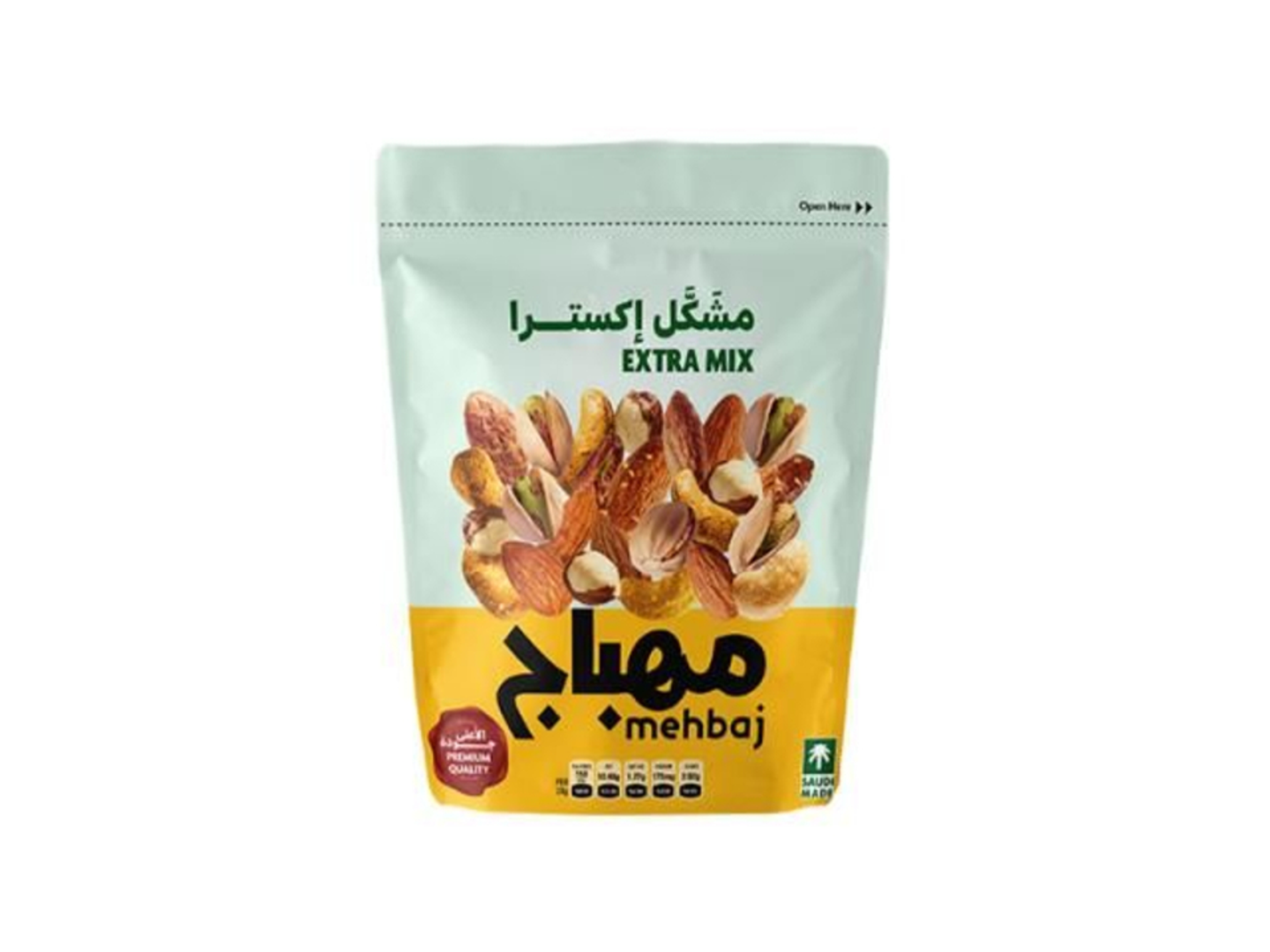 Almehbaj Mixed Nuts Extra Bag 120 Gm
