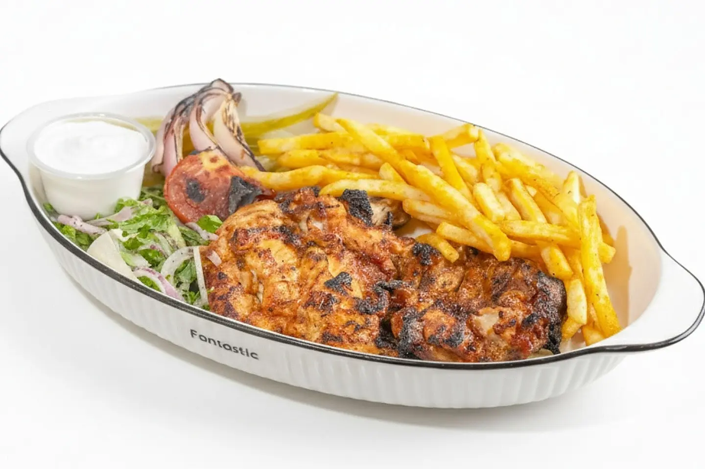 طبق مسحب دجاج