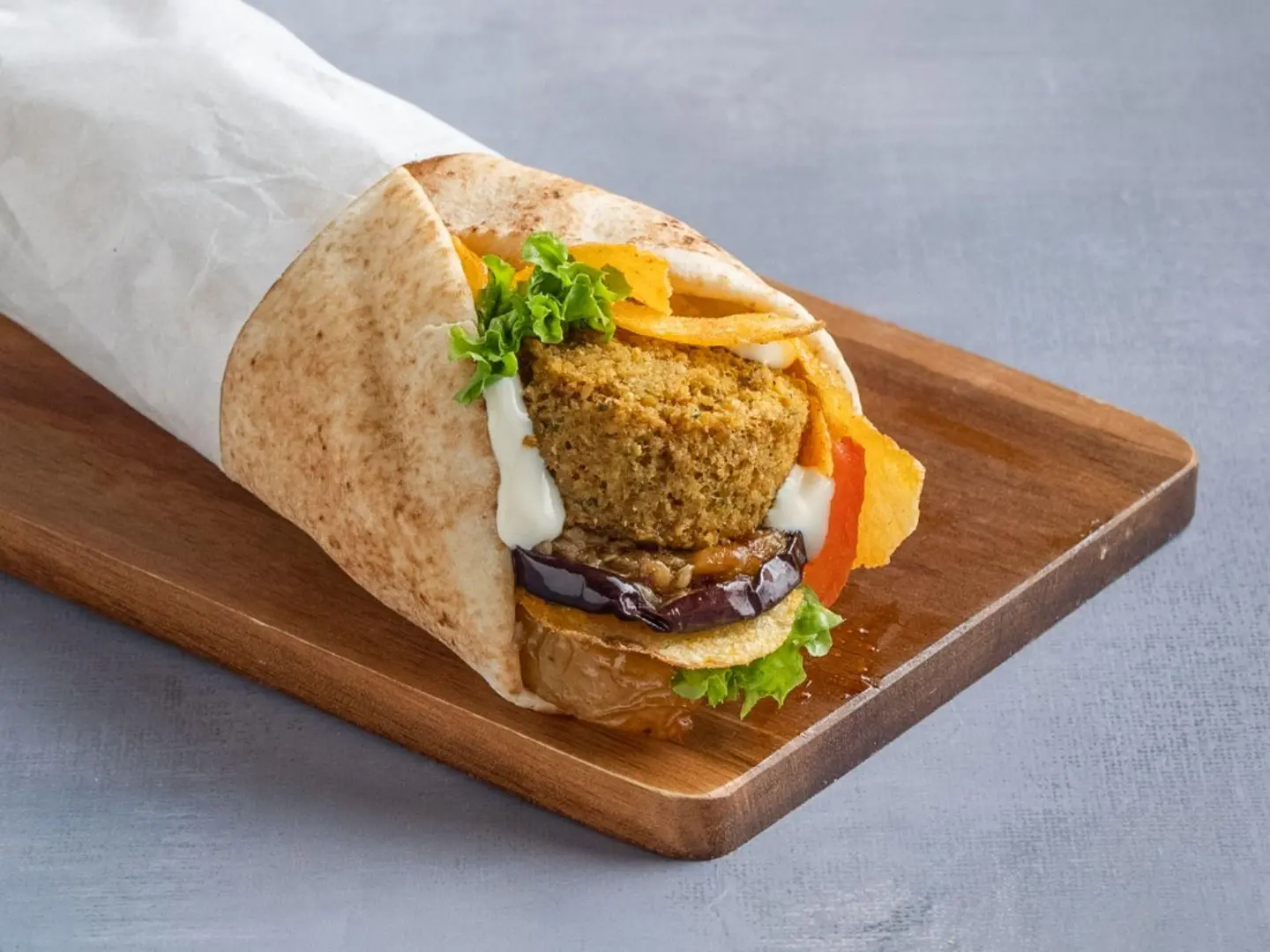 فطيرة فلافل