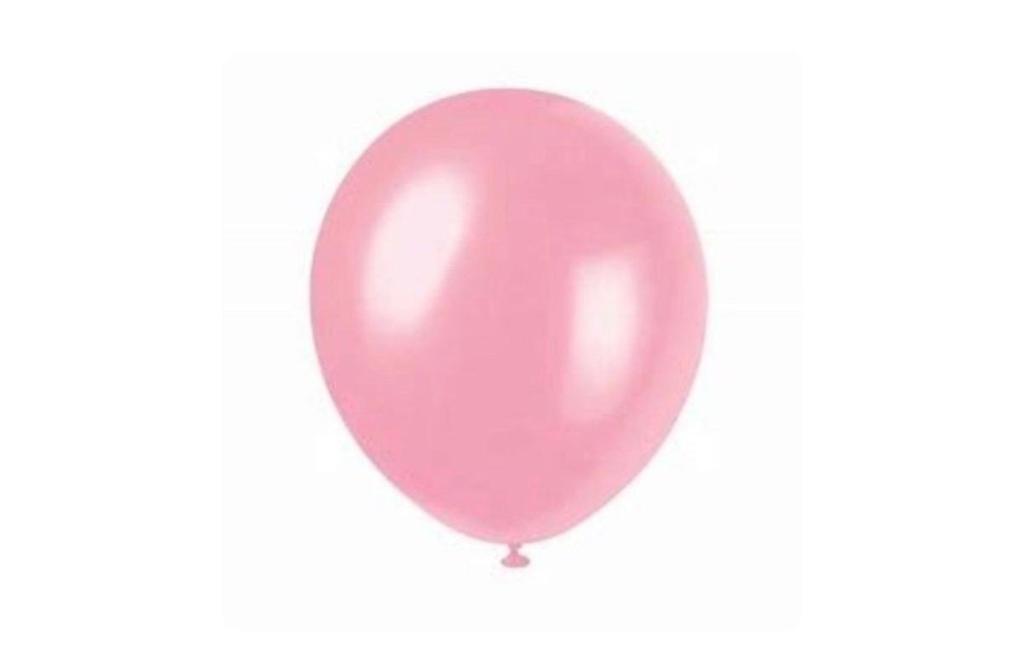 بالون هيليوم وردي