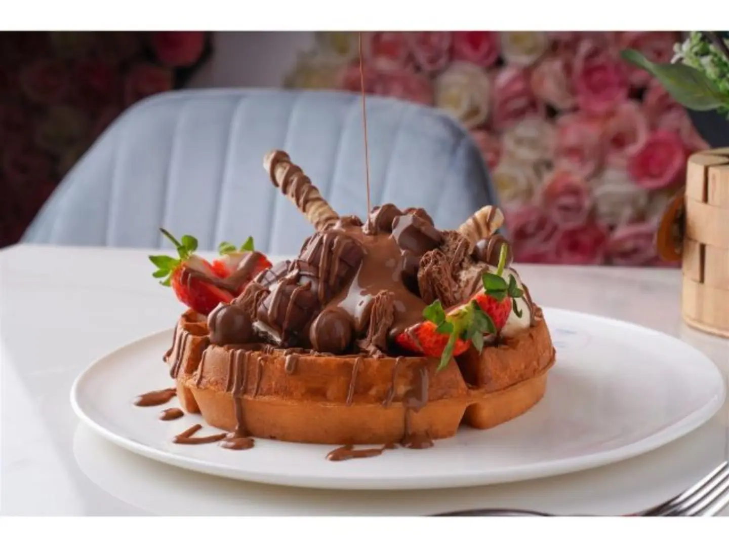 2 Piece Nutella Waffle