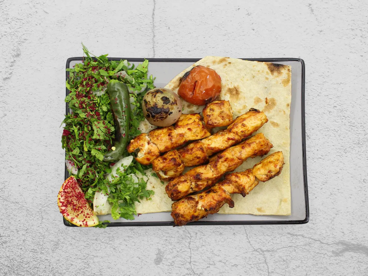 ساندوتش شيش طاووق