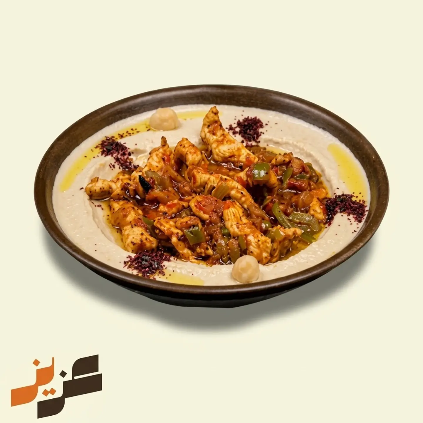 Chicken With Hummus