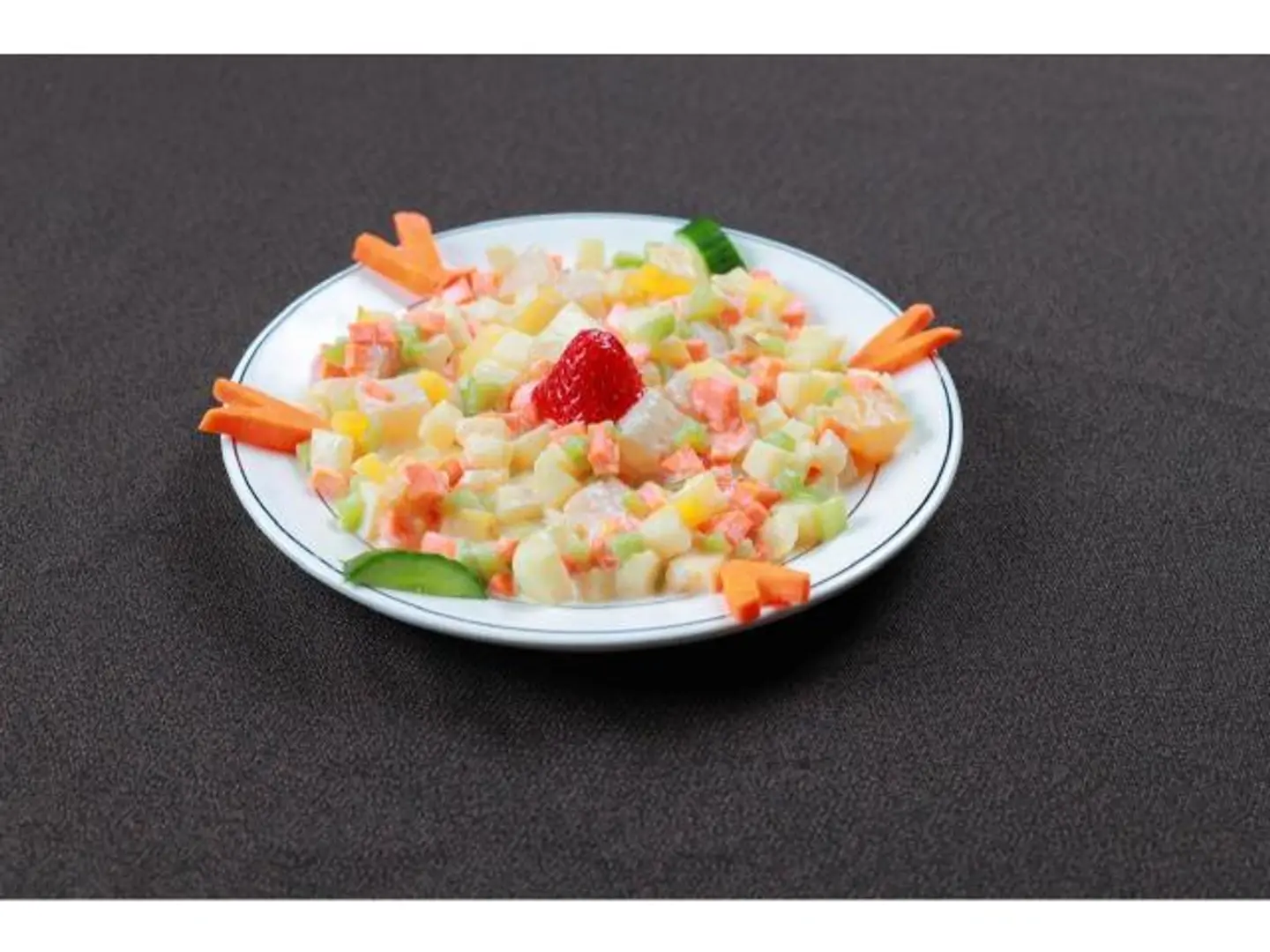Russian Salad With Mayonnaise
