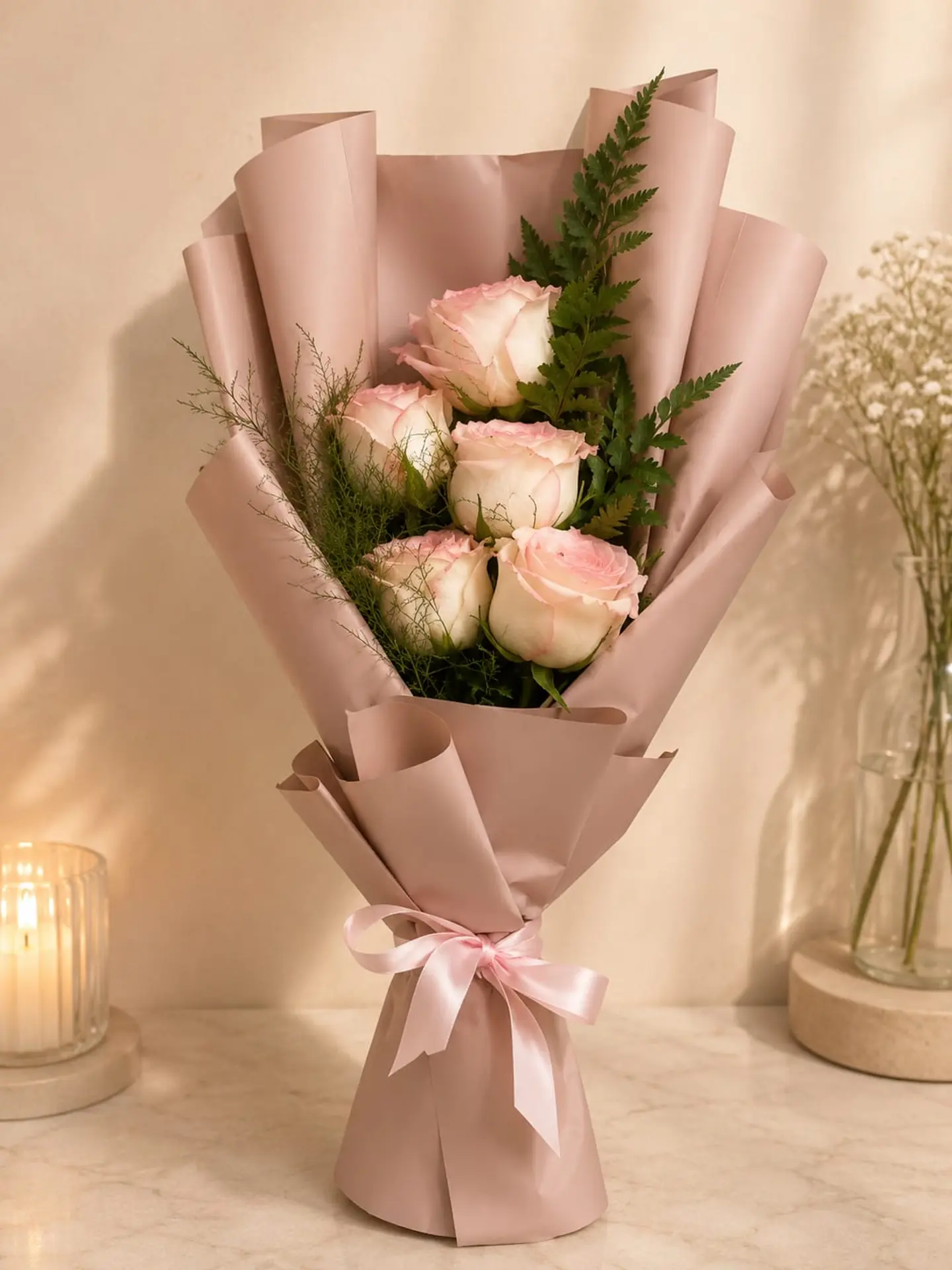 A Delicate Bouquet Of Roses 3