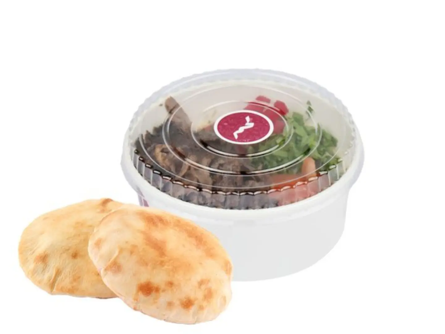 علبة شاورما فرط لحم