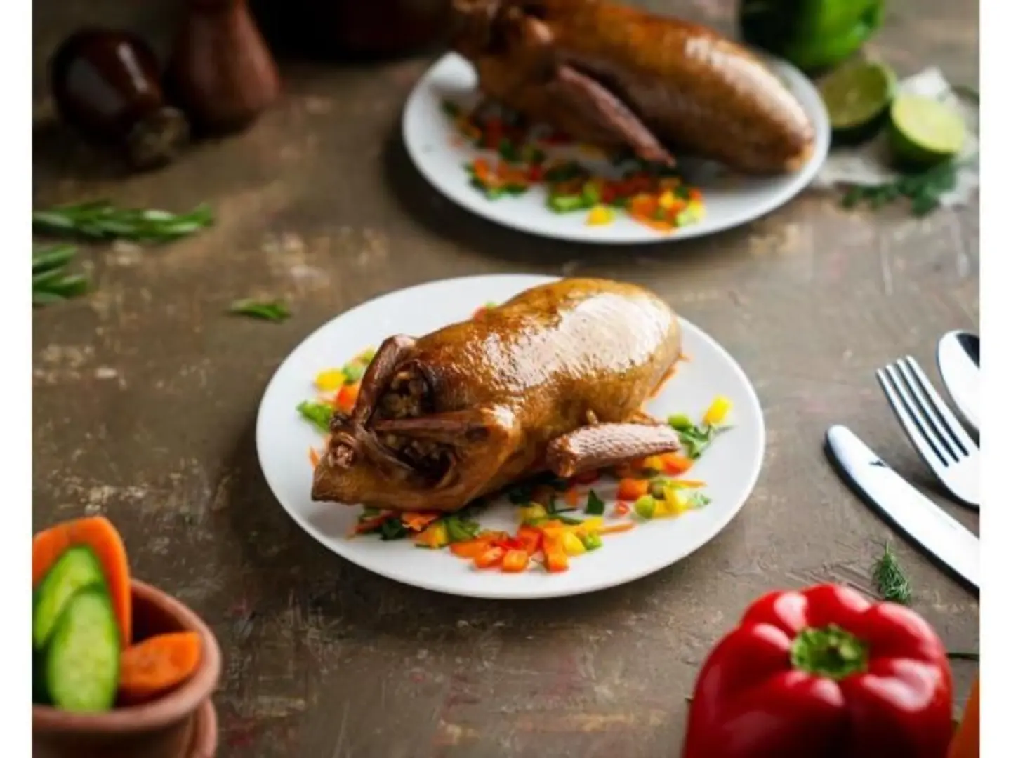 Stuffed Pigeon Meal