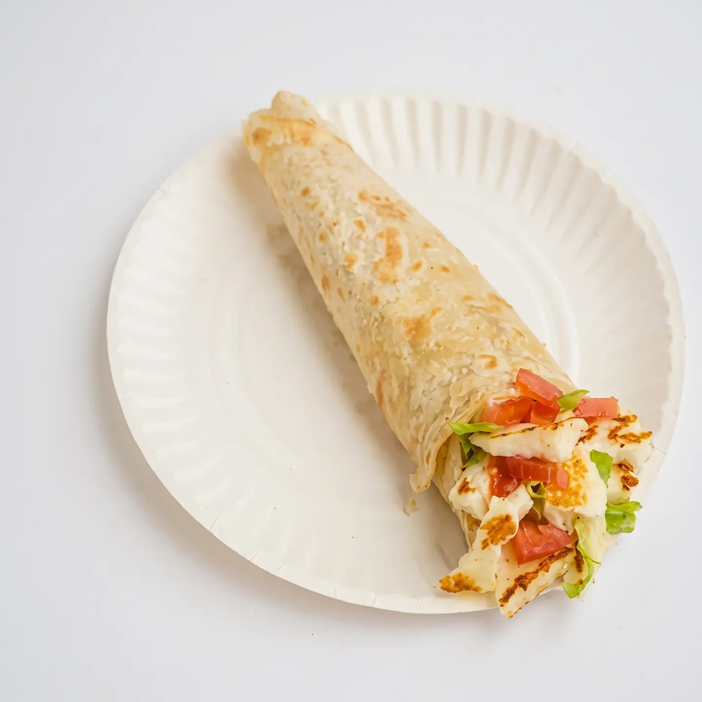 Halloumi Chapati
