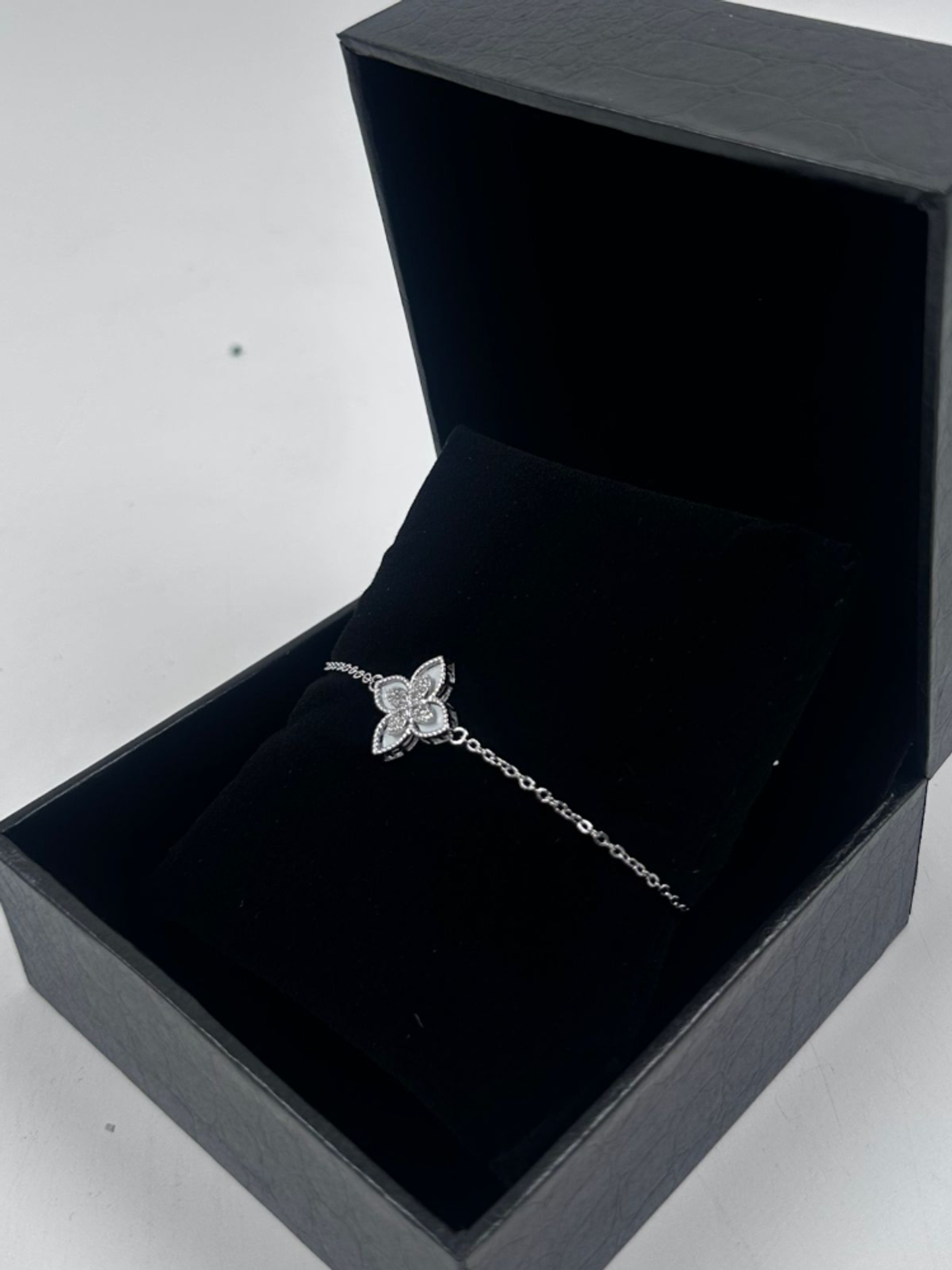 Bracelet Flower Silver