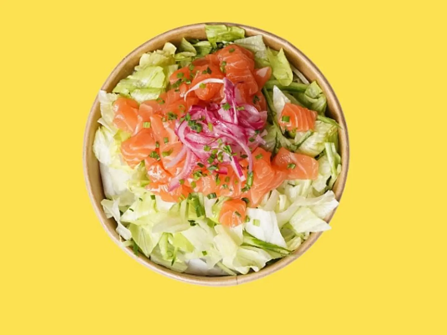 سلطة سالمون