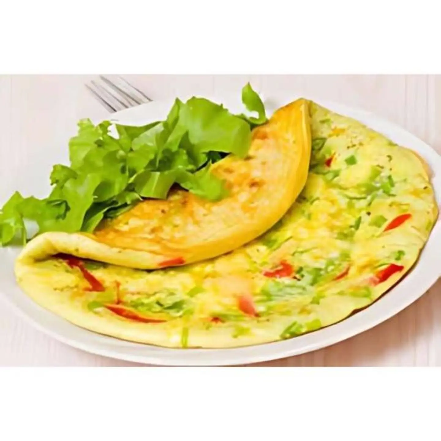 Fried Egg Omelet Dish