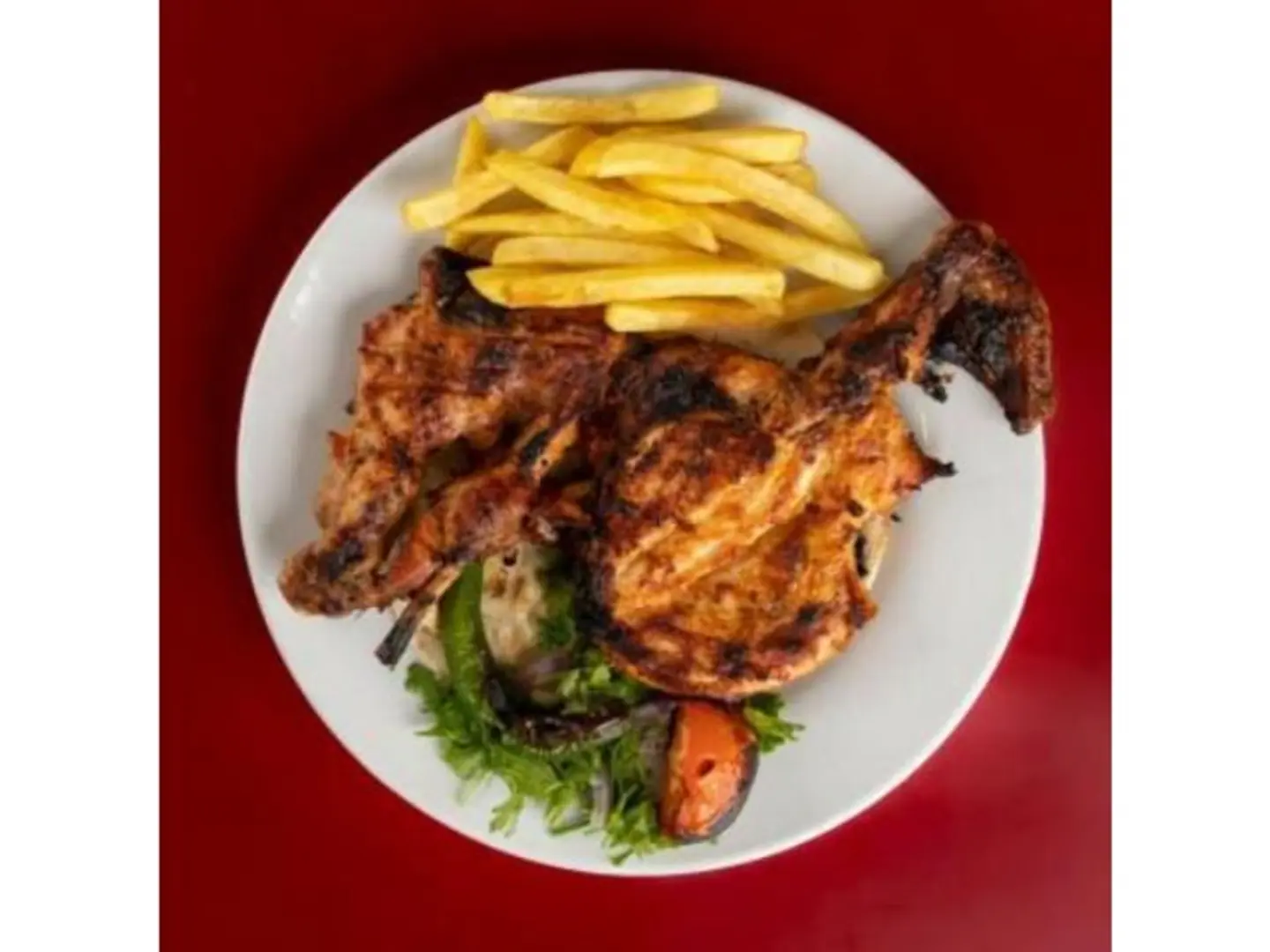 Half Charcoal Chicken