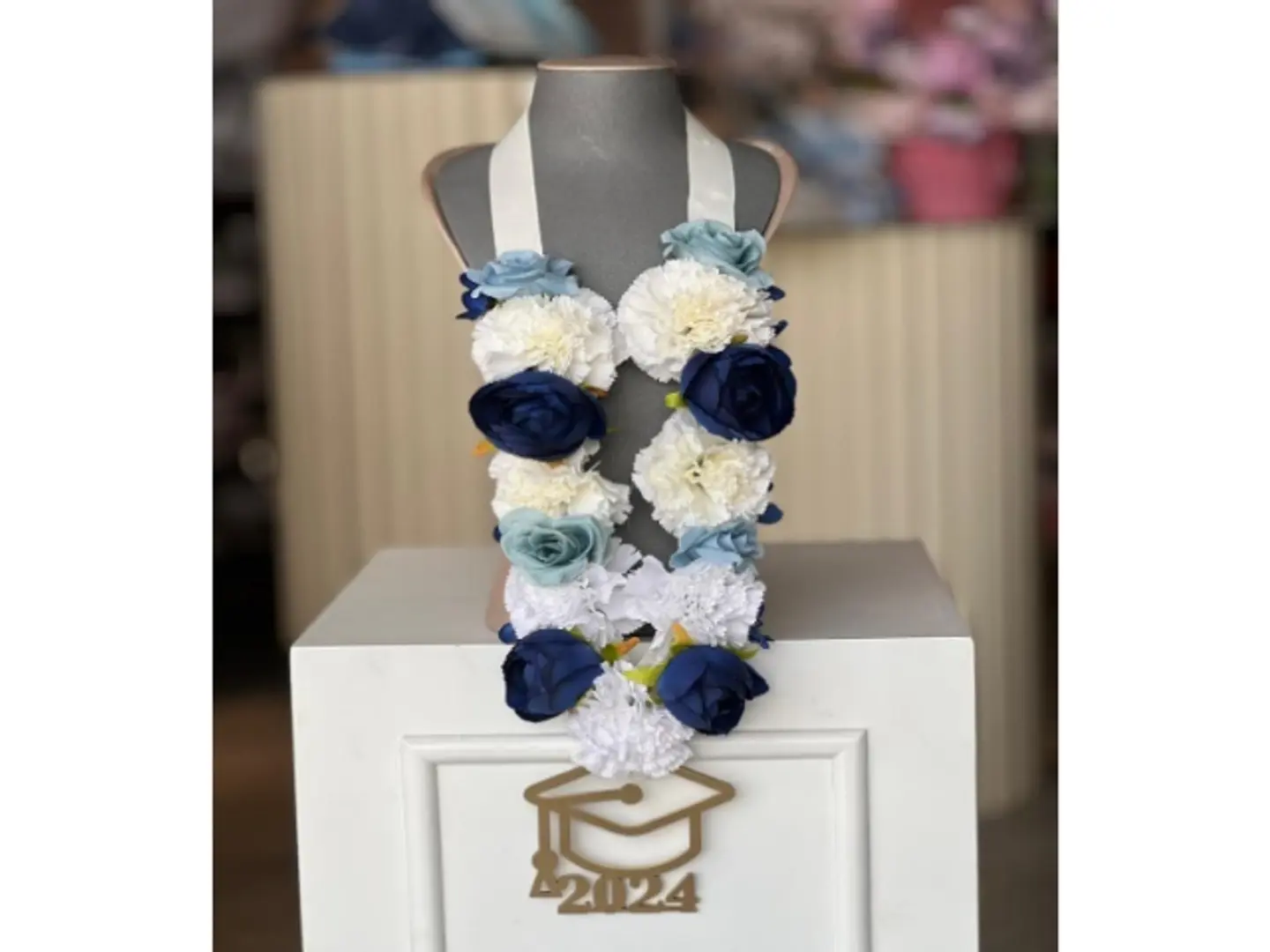 عقد ورد صناعي8