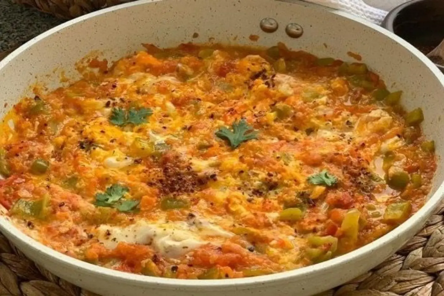 Two Cheeses Shakshouka