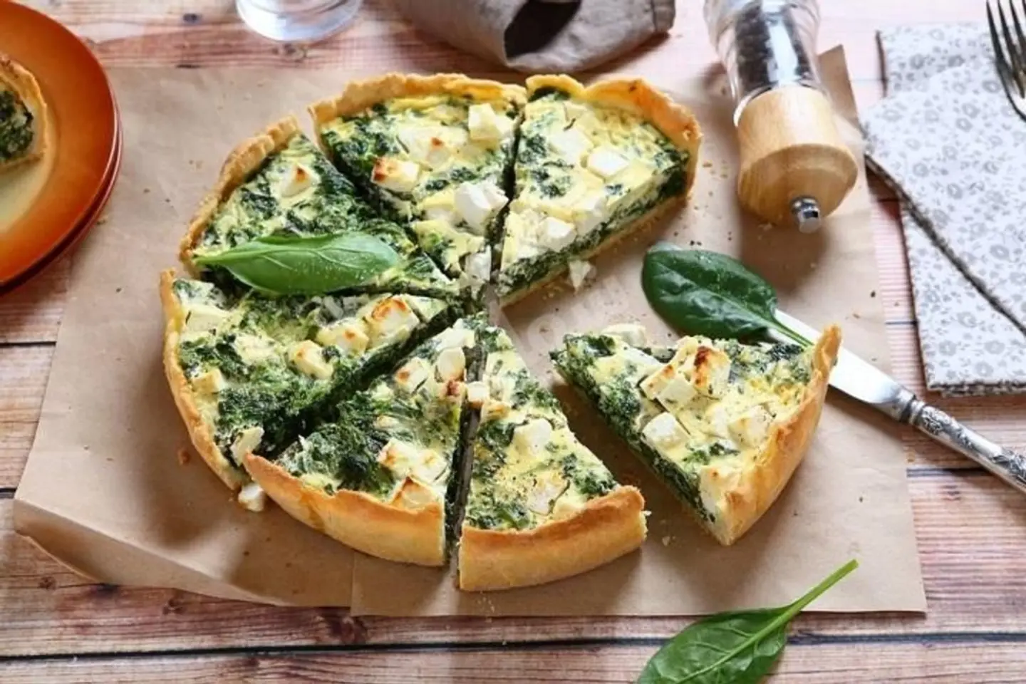 Labneh And Spinach Pastry