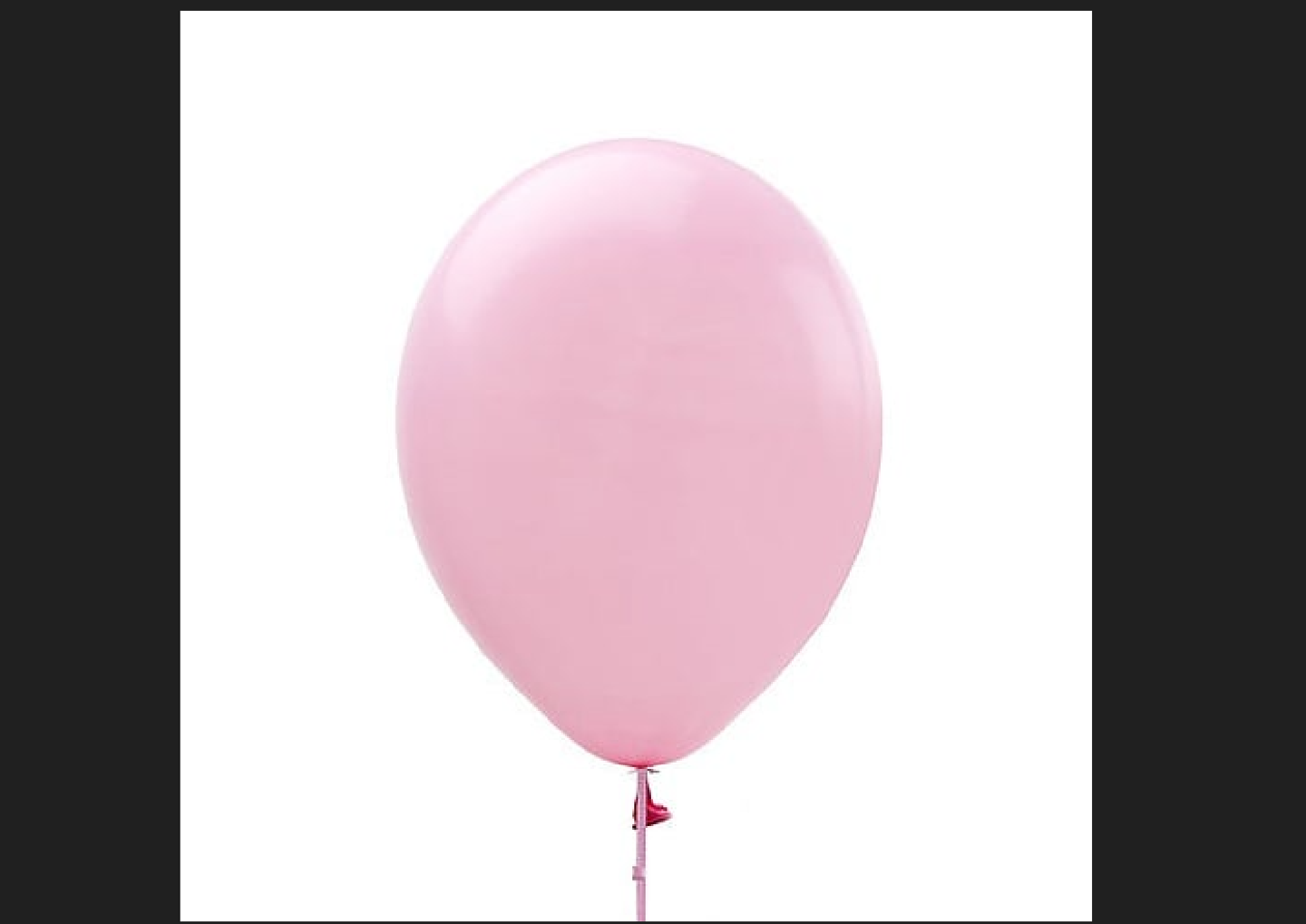 Number 5 Gold Balloon