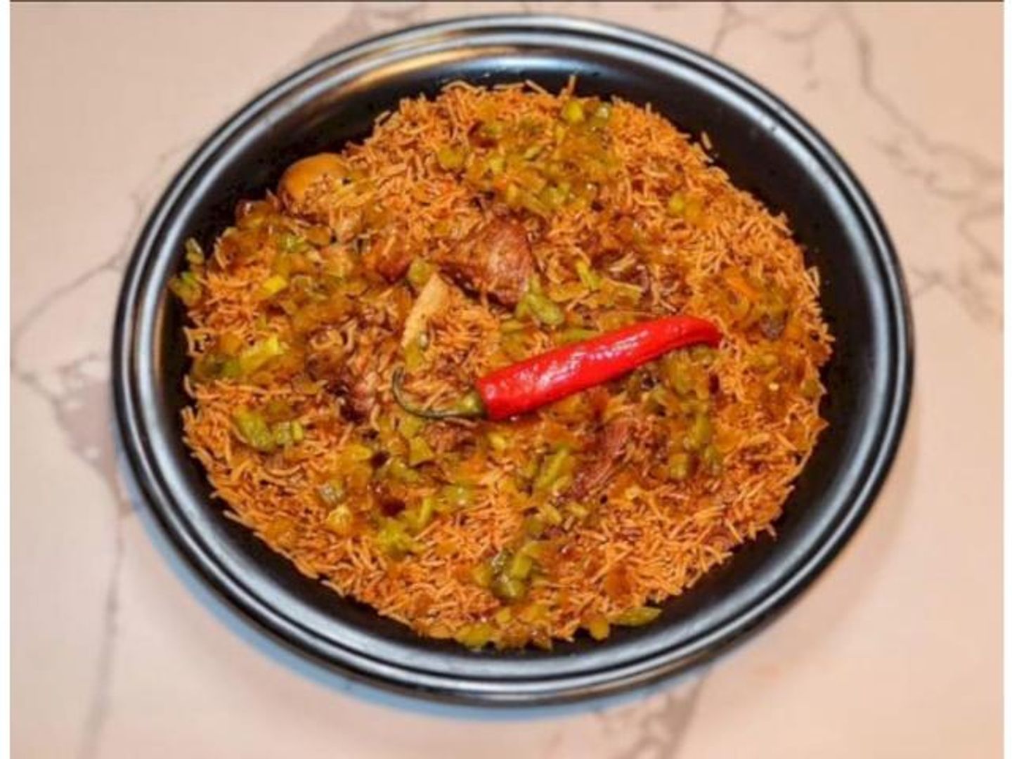 Camel Meat Kabsa