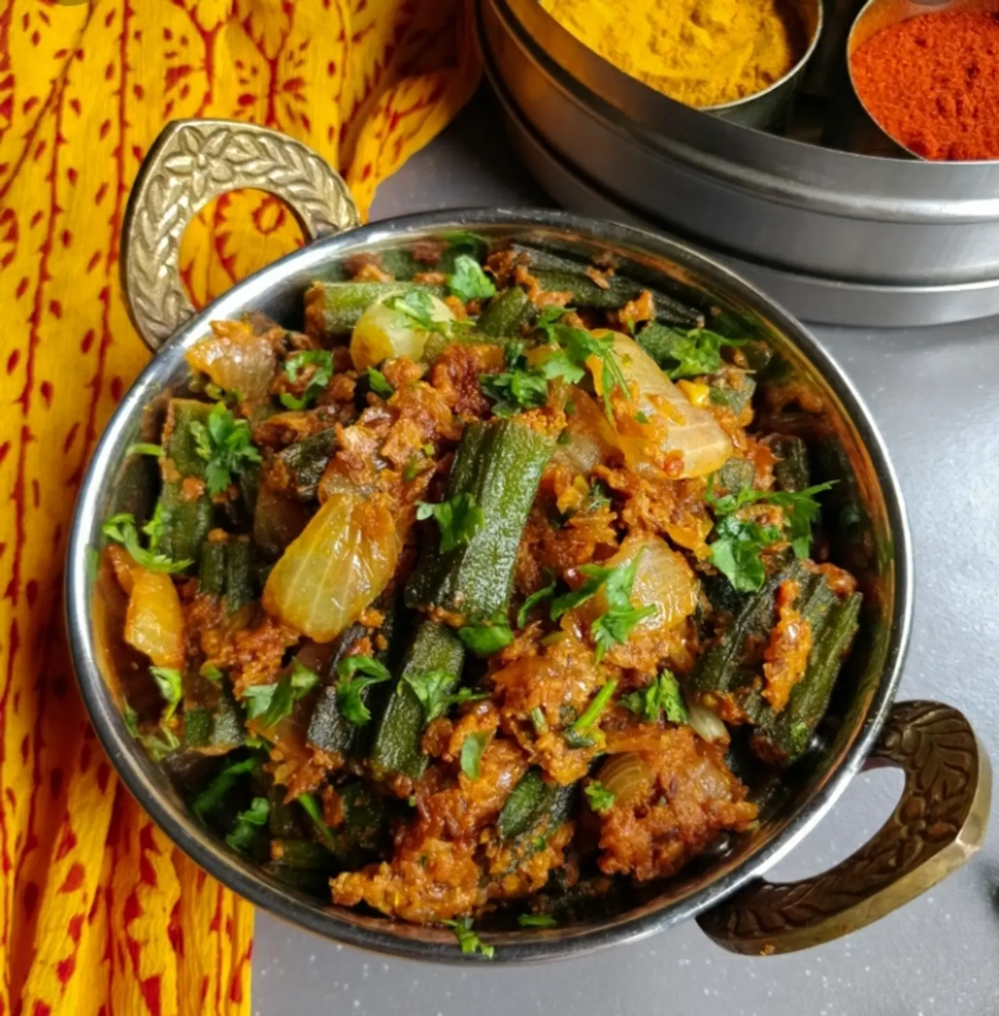 Bhindi Dopyaza