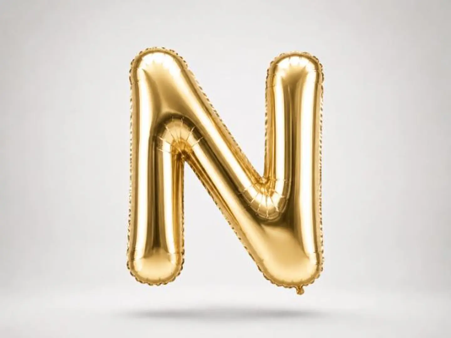 Balloon Letter N